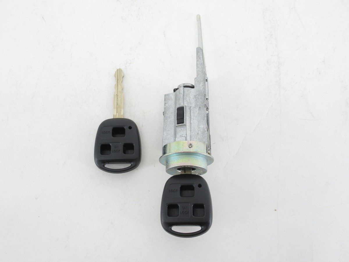 Genuine OEM Toyota 89073-60020 Ignition Cylinder Lock Set 1998