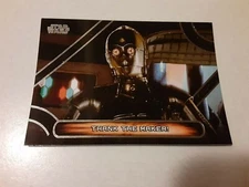 2017 Topps Star Wars Galactic Files Reborn INSERT Famous Quote Card C-3PO Maker