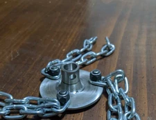 chimney rotary cleaning PRO-100% Stainless chain whip "Sooteater" gardus 