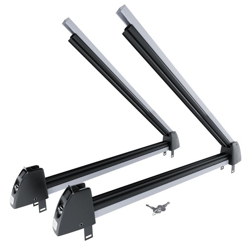 Portaesquís para portaequipajes de techo - plata - para 5 pares de esquís - Imagen 2 de 6