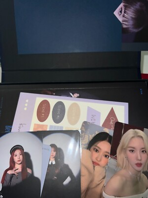 iz*one ive ユジン one story セット IZ*ONE [ONE REELER-ACT IV] AN YUJIN Autographed Signed Album SET