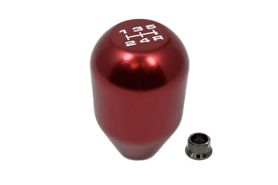 MITSUBISHI LANCER EVOLUTION 7 8 SHIFT KNOB 5 SPEED RED