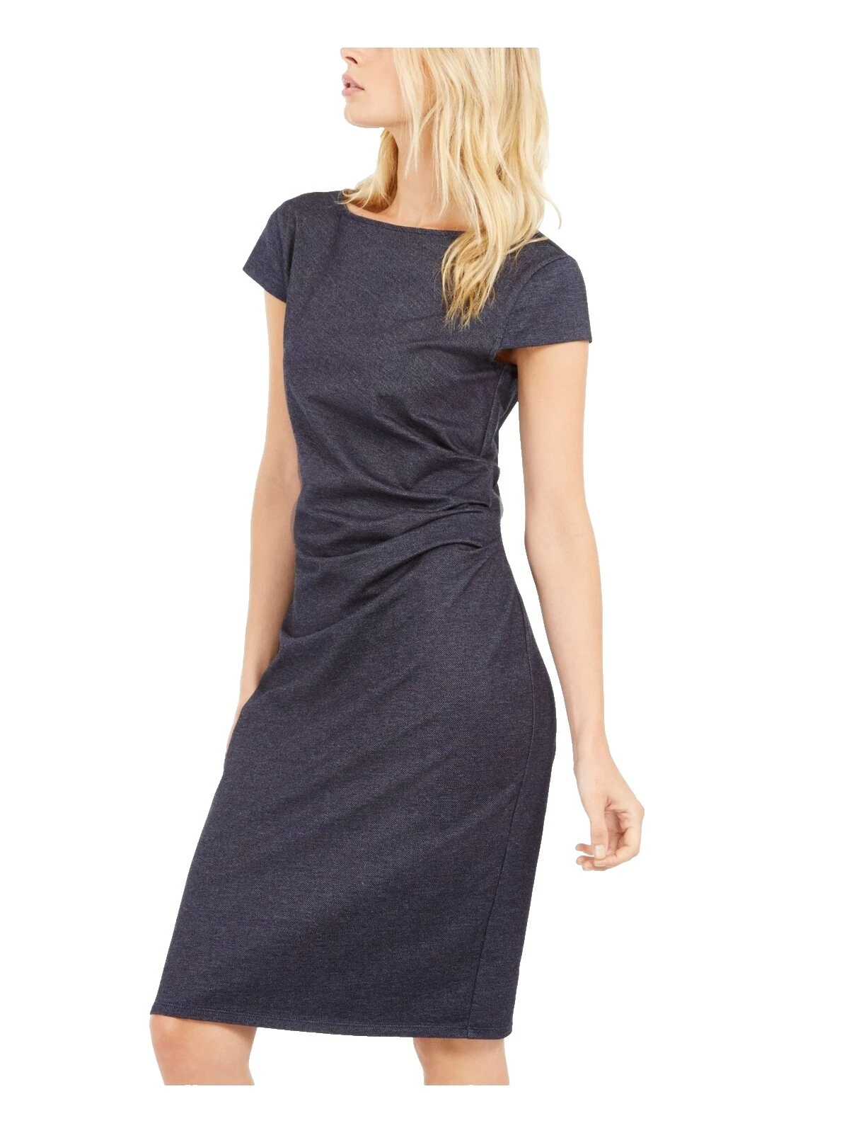 Max Mara 棉紧身女式纯色职业连衣裙