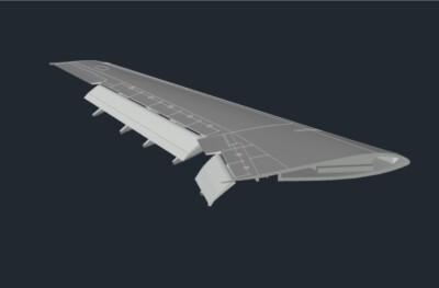 Laci 144121 1/144 Airbus A300-B4 Landing Flaps for Eastern Express