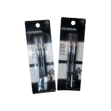 NEW Lot Of (2) Covergirl Easy Breezy Brow Fill + Define Pencils - Black 500