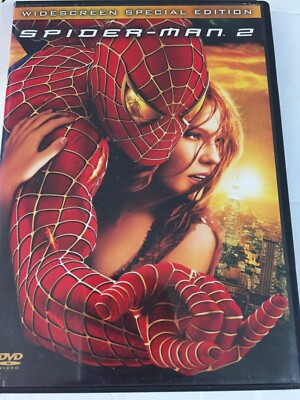 Spider-Man 2 DVD Widescreen 2 Disc Set Ships Free Same Day With Tracking
