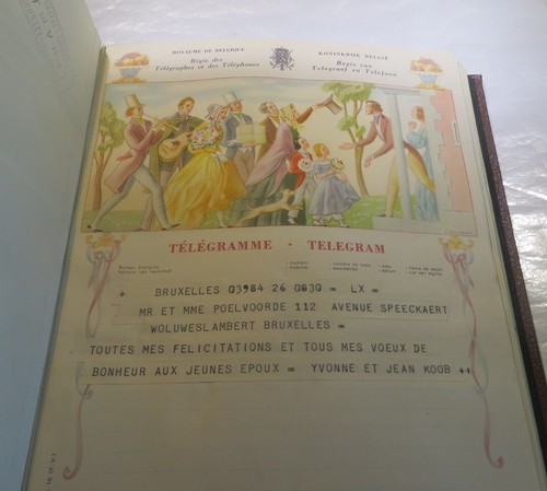 Album photos de mariage de Denise et Philippe Poelvoorde en 1953 – beaucoup de - Photo 3/7