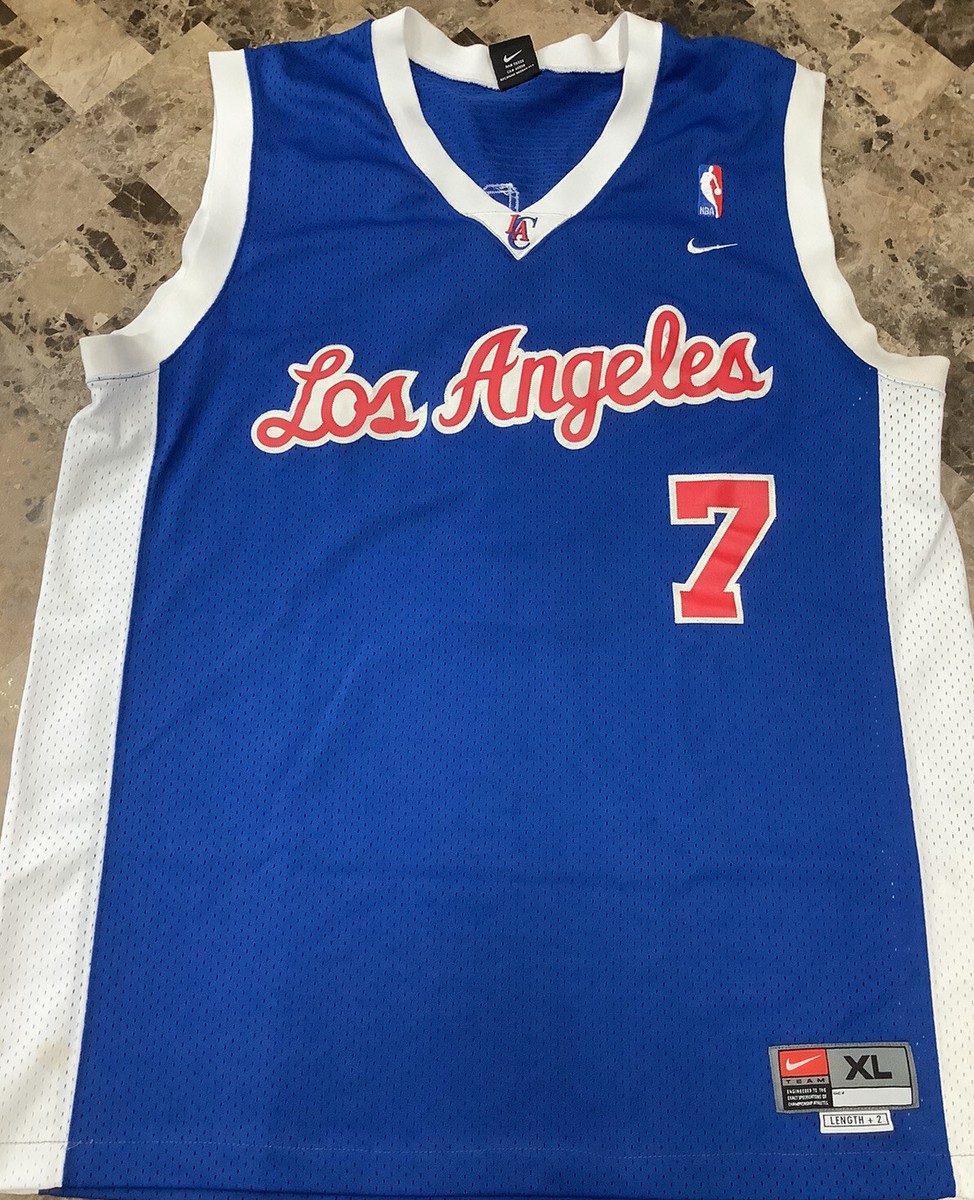 極美品 NIKE NBA CLIPPERS 7 ODOM オール刺繍Jersey Men's Large Nike NBA LA Clippers LAMAR ODOM Jersey #7 Red | eBay