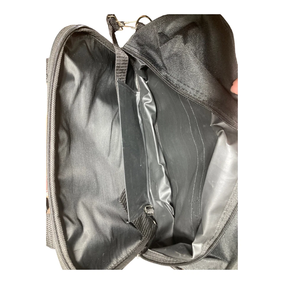 Bolso de Mano Rockland Equipaje Negro 14 x 12 x 4 3/4" Nuevo con Etiquetas Foto 3 de 4