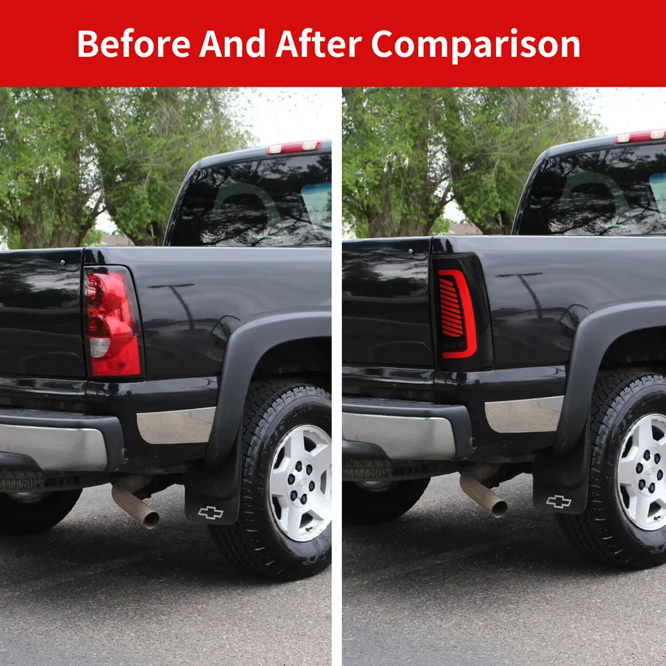 Luces traseras LED para Chevy GMC C/K Silverado Suburban Sierra Tahoe Yukon 1988-99 Foto 4 de 4