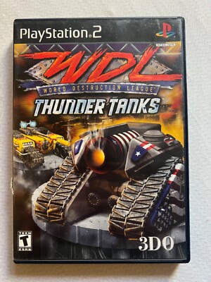 World Destruction League: Thunder Tanks (Sony PlayStation 2, 2000) - European...
