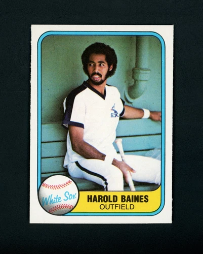 Harold Baines 1981 Fleer RC (HOF) Chicago White Sox #346 MINT