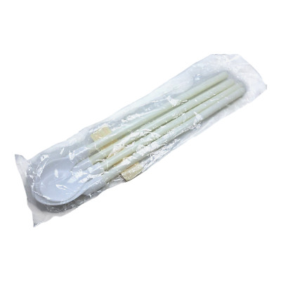 Tupperware 9'' Parfait Spoon Straws Set of 4 White  Root Beer Floats NOS