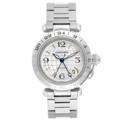 Cartier カルティエ　パシャC GMT 2377 自動巻き時計 楽天市場】【送料無料】Cartier カルティエ 2377 時計 パシャC