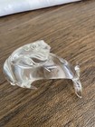 Vintage Clear Glass Dolphin — photo 3
