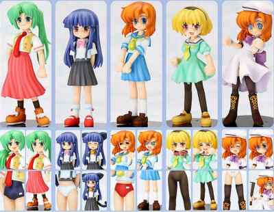 [USED] Higurashi When They Cry Collect 700 Figure Series Complete Set of 5