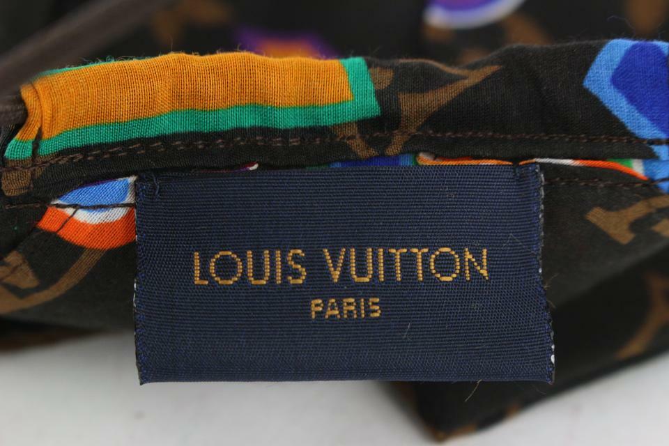 Virgil Abloh Louis Vuitton NBA Monogram Mask and Bandana Set