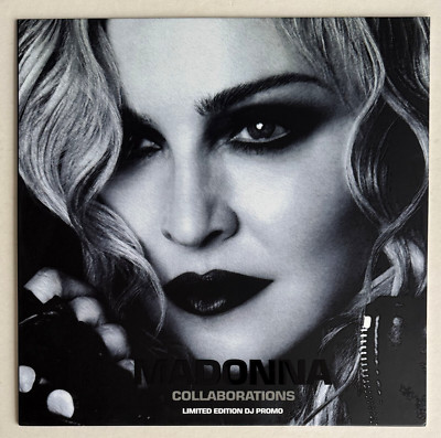 MADONNA * COLLABORATIONS * EURO LIMITED EDITION BLUE PROMO VINYL * BN * BEYONCE