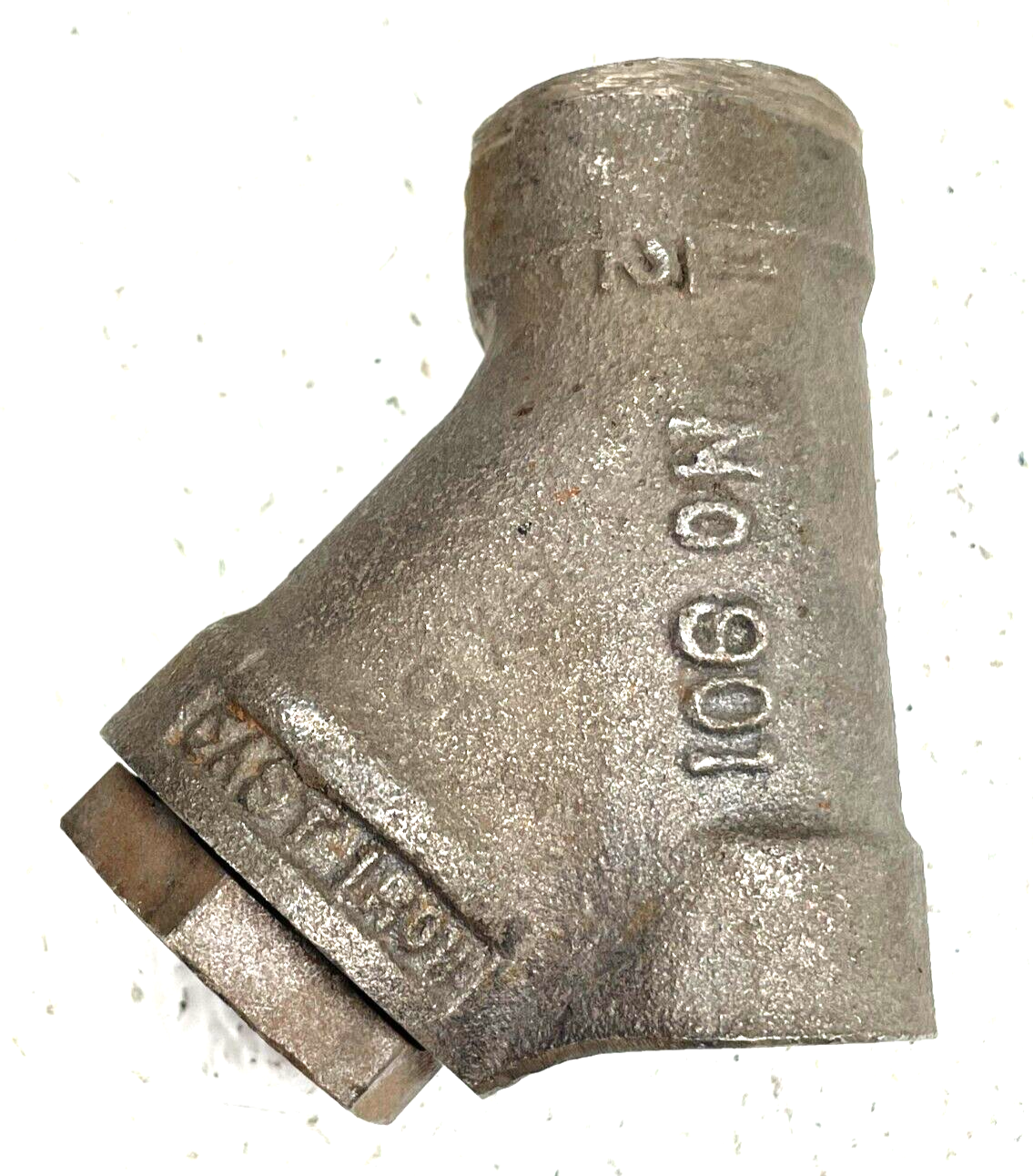 YARWAY 901 Cast Iron YStrainer 1/2" NPT 250SWP / 400WOG / 3/64" Perf