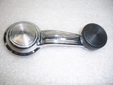 1968 - 1972 GM CHEVROLET INTERIOR WINDOW CRANK HANDLE 9715291 Black Knob
