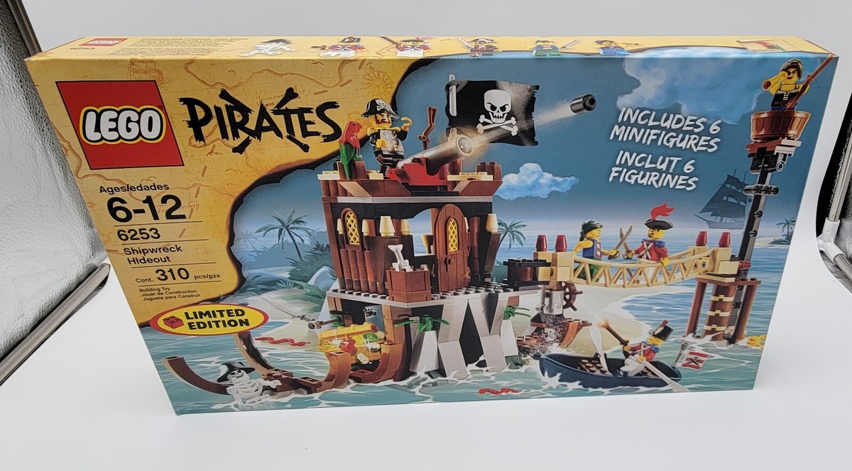 LEGO Pirates Shipwreck Hideout 6253 New Sealed Retired | eBay