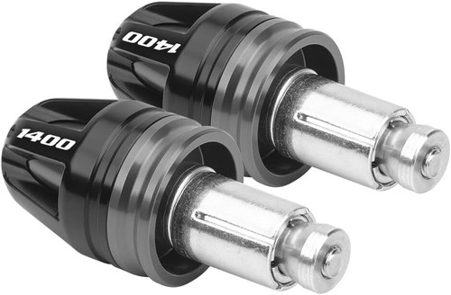 Universal Handlebar End Protectors For GSX 1400 2001-2007 7/8” Bars Accessories - Picture 25 of 31
