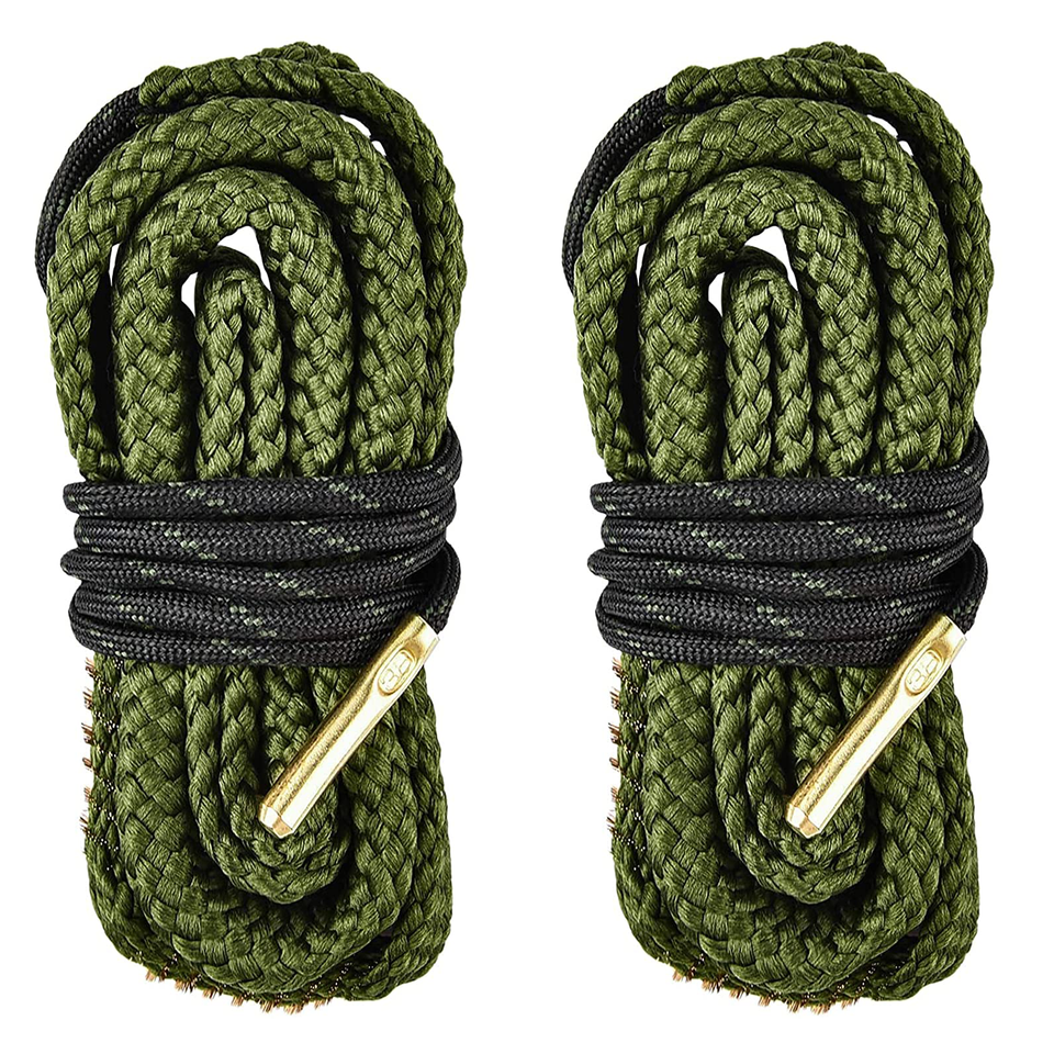 Pistol Mat Rope 2Pcs Bore Rope Gun Snake Barrel Cleaners .22 thru .45 12 20 Rifle ...