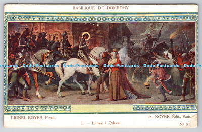 R775644 Basilique de Domremy Entree a Orleans Lionel Royer A Noyer Paris Luxochr