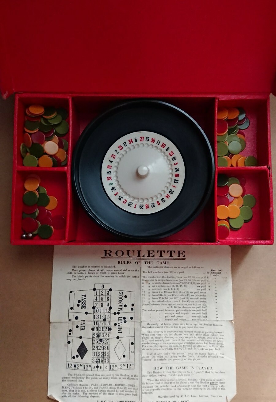 K & C London Vintage Bakelite Roulette Wheel eBay