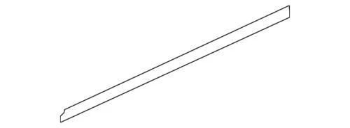 Genuine Land Rover 2005-2016 LR4 LR3 Door Window Weatherstrip Right CGE500201