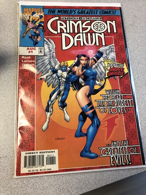 Psylocke Archangel Crimson Dawn 1 Aug 1997 Marvel For Sale Online Ebay