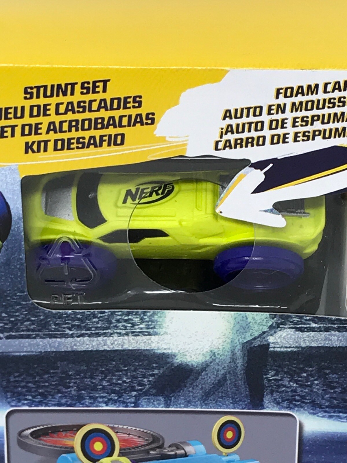 nerf nitro bullseye blast stunt set