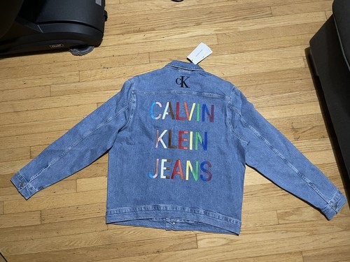 Calvin Klein denim jacket “PRIDE” xxL 