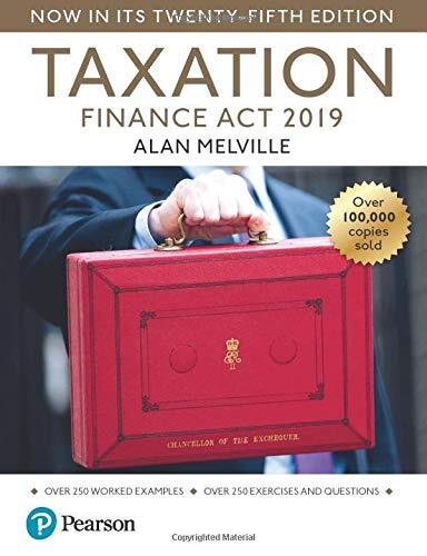 Taxation Finance Act 2019 By Alan Melville