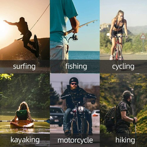 Máscara facial de protección UV solar al aire libre ciclismo cuello polaina pañuelos pasamontañas bufanda - Imagen 10 de 18