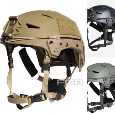 FMA Tactical MIC FTP BUMP Helmet EX Airsoft Simple System Black