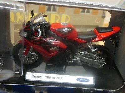 HONDA CBR 1000 RR 1/18éme WELLY Neuf Boite d'Origine - Photo 1/4