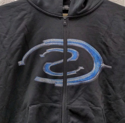 New Lost Scriptures Clothing Full Zip Hooded Jacket Sz. S - Picture 2 of 4