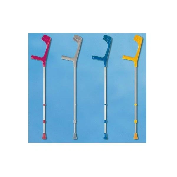 KOWSKY Unterarmgehstütze Standard Clipverstellung rot