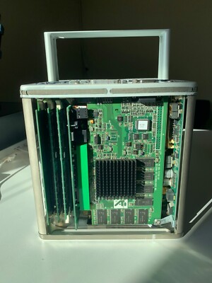 Bundle - Apple PowerMac G4 450 Cube + Monitor, Keyboard, Mouse