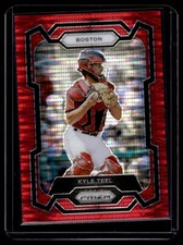 2024 Panini Prizm Baseball Kyle Teel Red Pulse Prizm /399 Red Soxs