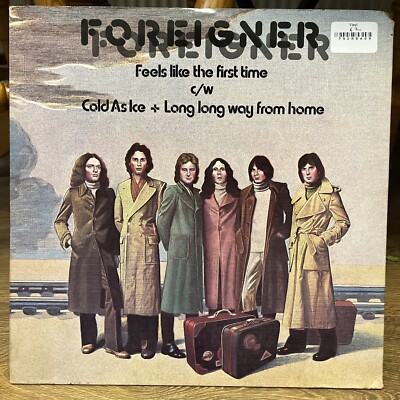 Foreigner - Feels Like The First Time - 12  Vinyl Single - 1978 - EX/VG