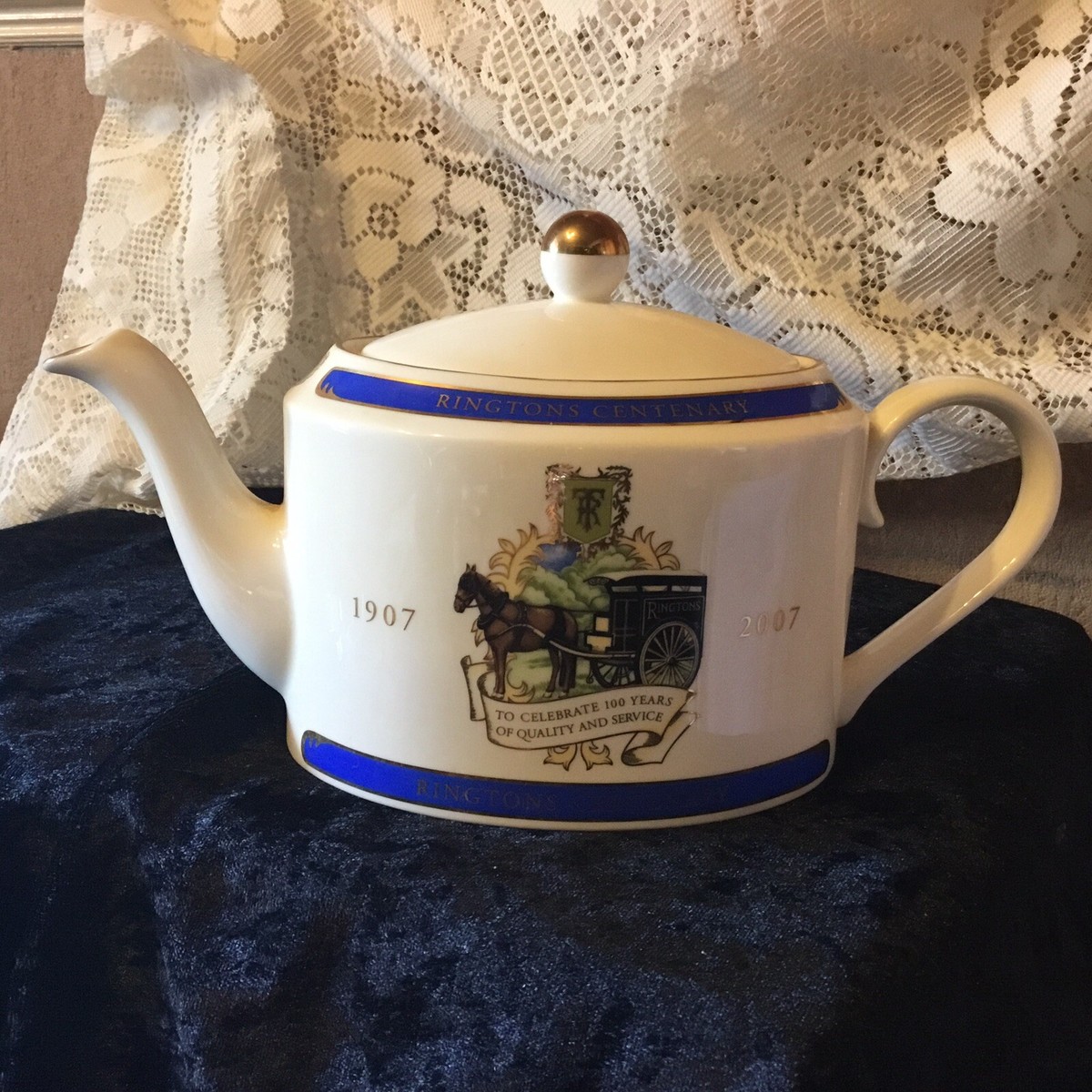 Ringtons Centenary Tea Pot 1907 To 2007 | eBay UK