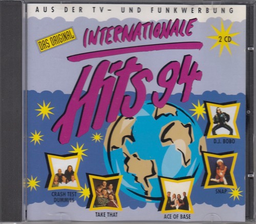 Internationale Hits 94 2CD:SNAP!,MARUSHA,DR.ALBAN,ROXETTE,DIE PRINZEN,LOFT,MODO