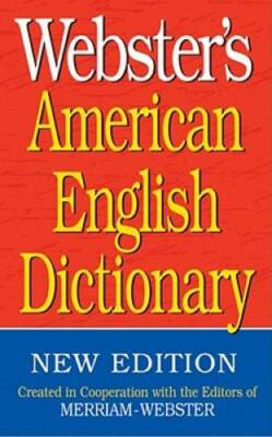 Webster's American English Dictionary - Paperback By Merriam-Webster - GOOD