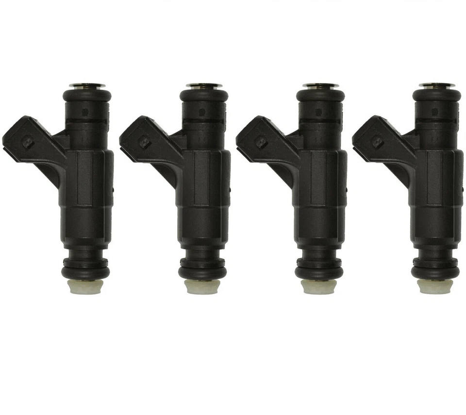 Inyector de combustible 4 piezas FJ889 para Audi TT 2000-2006 y Volkswagen Jetta 2001-2005 1,8 L Foto 2 de 4