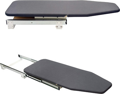 Retractable Pull Out Ironing Board Closet Sliding Out Swivel Iron Board Mounted