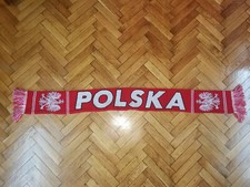 Écharpe de football de l'équipe nationale de Pologne écharpe de football Pols...