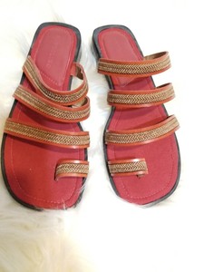 bandolino red sandals
