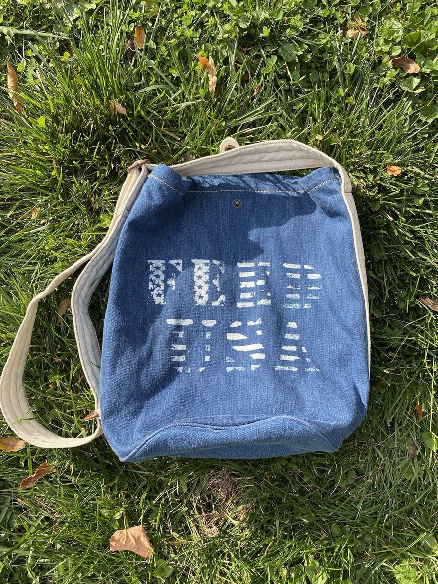 Gap Denim Tote Bag Feed USA For Gap Bag Bucket Tote Canvas Blue